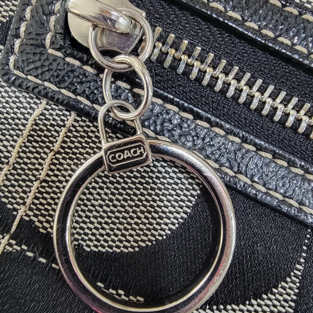 Coach Black and Cream Designer Crossbody Bag